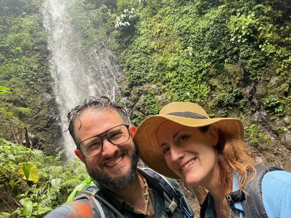 Chris and Marguerite, co-founders of BroodCast